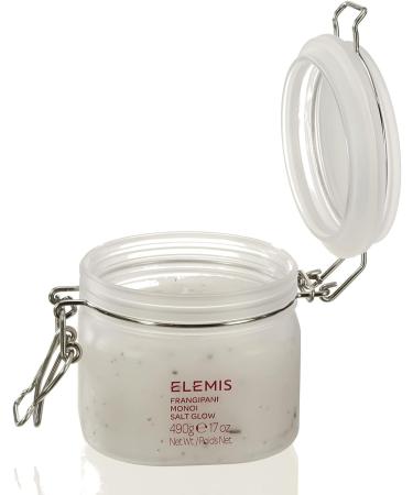Elemis Frangipani Monoi Salt Body Scrub smoothing peeling smoothes and hydrates light fragrance rich in minerals deep cleansing 490 ml - Buy Online on GoSupps.com