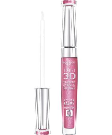 Bourjois Effect 3D Lip Gloss 20 Rose Symphonic - High-shine Formula for Gorgeous Lips - Buy Online on GoSupps.com