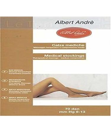 Elastic compression stockings self-regulating 70 DEN L. PLATZ 438 2 Black