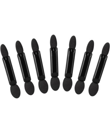 Ipetboom 50pcs Makeup Eyeshadow Disposable Eyeliner Eye Shadow Applicator Eye Shadow Brush 5.50X0.20X0.20CM Black - Buy Online on GoSupps.com