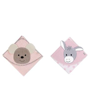 Sterntaler Motif hooded hood mouse Mabel age: from 0 months 80 x 80 cm soft pink & motif bath towel Emmi girl with hood age: from 0 months 80 x 80 cm pink mable 2020 & emmi girl