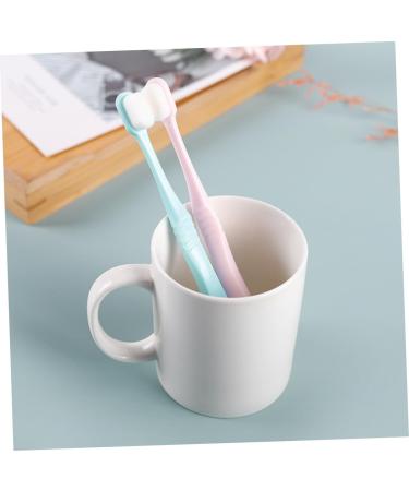 Frcolor Portable Toothbrush for Sensitive Gums | Soft Manual Brush for Adults & Couples | Ideal for Dental Prosthesis Cleaning - Buy Online on GoSupps.com