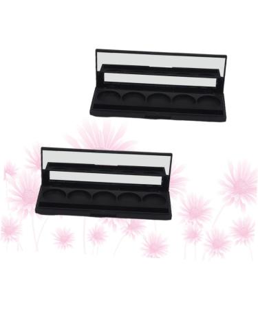 FOMIYES 4 Pcs Sample Containers Eyeshadow Pan Magnets Travel Eyeshadow Case Empty Make up Child Cosmetic - Buy Online on GoSupps.com