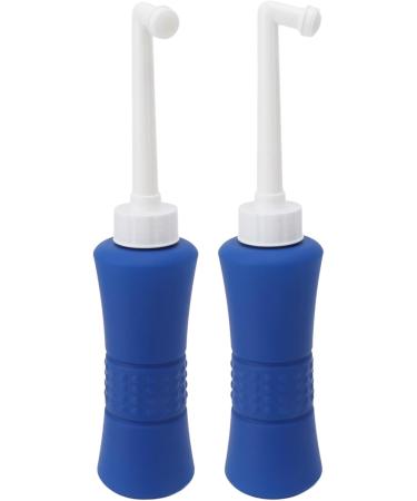 Fafeicy 500ml Vaginal Shower Elbow Cleaner Bidet - Dark Blue Toilet Bidet for Enhanced Hygiene & Comfort | International Shipping Available - Buy Online on GoSupps.com