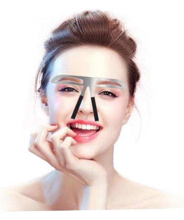 Ipetboom 3pcs Eyes Makeup Shaper Kit Caliper Three-point Eyebrow Ruler Mold Auxiliary Tool Miss Eyebrow Shape mediumx3pcs As Shownx3pcs - Buy Online on GoSupps.com