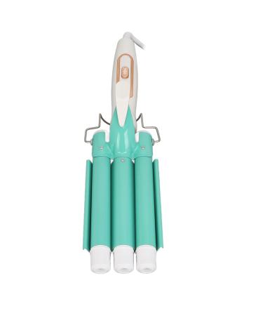Curling Iron Wand Hair Iron Crimper 100 240V Ceramics Adjustable Temperature for Hair Salon (US Plug)