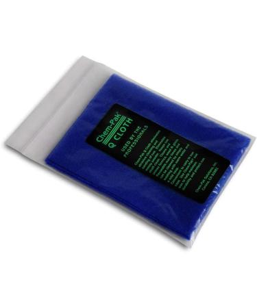 Chem-Pak Q Cloth: Pool Billiard Cue Shaft Cleaner - 12 x 9 Blue - Buy Online on GoSupps.com