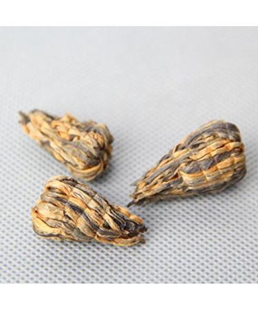 LWXLJMJZC-Pagoda Black Tea Chinese Dian Hong Black Tea Pagoda Shaped Golden Needle Hand Made Black Tea 50g 50g Pagoda Shaped Black Tea - Buy Online on GoSupps.com