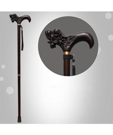 Wooden Cane Elderly Non-Slip Walking Stick Detachable Portable Solid Wood Crutches Faucets Long Handles Crutches Walkers Black It's so Kind of You powerfully Prosperous - Buy Online on GoSupps.com