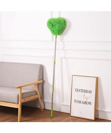 rumoe Retractable Duster Stainless Steel Long Handle Dusting Brush Car Household Cleaning Tools Easy Install Green - Buy Online on GoSupps.com