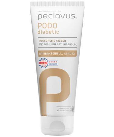 Peclavus Foot Cream Silver - Podo Diabetic Foot Care Cream 100ml | Moisturizing & Healing for Healthy Feet - International Shipping - Buy Online on GoSupps.com