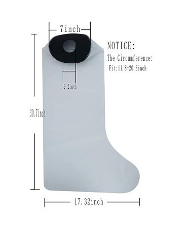 HKF Ho Ki Ho Waterproof Plastering Association for Adults | Full Leg Protection (78cm) - Keep Wounds Dry While Bathing - Buy Online on GoSupps.com