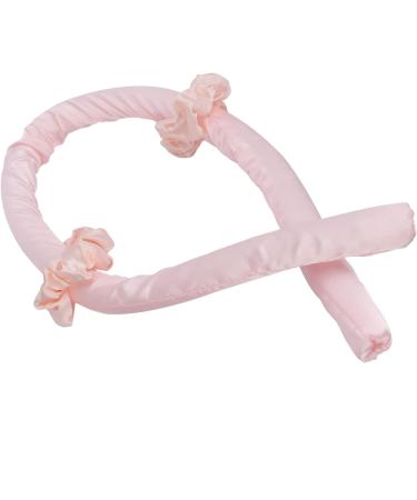 Heat Free Curling Iron Sleep Heatless Curling Wand Headband Extended Hair Sleep Use DIY Overnight Wave Curl Styling Tool Pink with Hair Curls Curling Ribbon Wand Waves - Buy Online on GoSupps.com