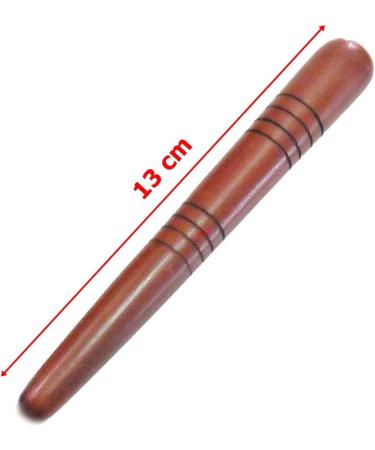 MATAS Reflexology Massage Foot Stick - 13 cm Thai Wooden Health Tool for Pain Relief - Buy Online on GoSupps.com