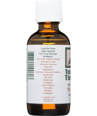 Buy 100% Pure Australian Tea Tree Oil - Tea Tree Therapy 2 Oz | International Shipping Available - Buy Online on GoSupps.com
