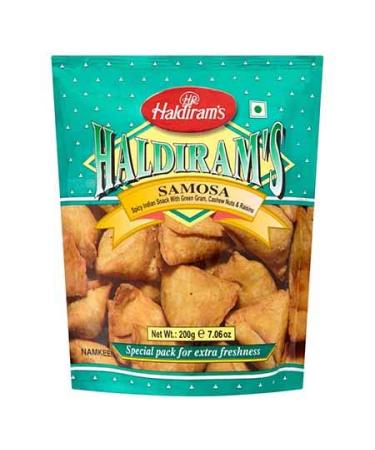 Haldiram's Samosa Lot of 2 Indian collations 200 g