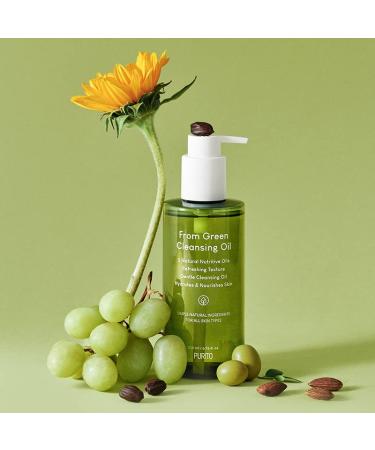 PURITO From Green Cleansing Oil 6.76 fl.oz / 200ml - Gentle Facial Cleanser, Cruelty-free & Vegan, Nature-derived Oils (Renewal) - Buy Online on GoSupps.com
