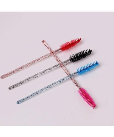 Brosses de cils jetables Mascara Wands Lash Brush Brush Applicator cils Outils d'extension jetable 50pcs Couleur al atoire - Buy Online on GoSupps.com