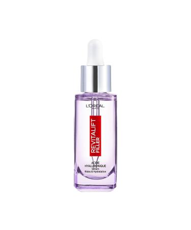 L Or al Paris Anti-Wrinkle & Anti-Aging Serum 1.5% Pure Hyaluronic Acid Moisturizing Plumping & Smoothing Face Care For All Skin Types Revitalift Filler 30 ml