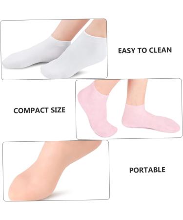 Healeved 3pairs Moisturizing Socks Foot Protective Socks Moisturizing Foot Covers Socks for Cracked Feet Silicone Women s Socks Moisturizing Foot Socks High Heels Girl Child Sebs Elastic 23x9.5cm - Buy Online on GoSupps.com