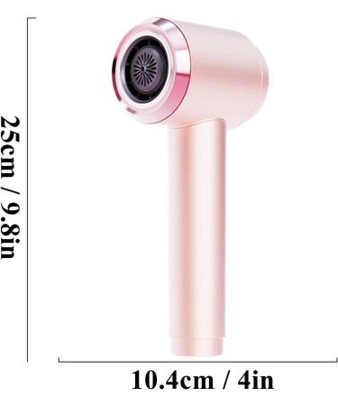 Cordless Hair Dryer with Hot and Cold Air Rechargeable Portable Wireless Hair Dryer with 6 Modes Travel Hair Dryer Gift for Women/Mom - Buy Online on GoSupps.com