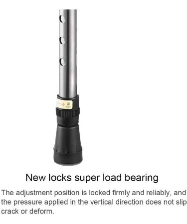 Forearm Crutches Adjustable Lighter Crutch Forearm Crutches Handle with Comfortable Grip Sturdy high-Density Aluminum Alloy Lightweight Arm Crutch Independence - Buy Online on GoSupps.com
