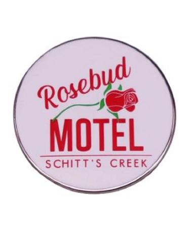 Spectre Pins Schitt's Rosebud Hotel Metal created quartz