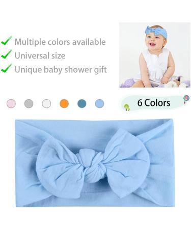 Aolso Baby Girl Headbands 6pcs - Newborn to Toddler Hair Accessories - Buy Online on GoSupps.com