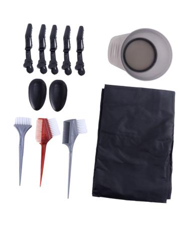DOITOOL Hair Coloring Products Set Hair Color Kit Major Shawl Plastic Hair Coloring Brush