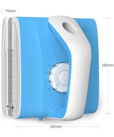 Glass Wiper -Double-Sided Window Cleaner Glass Wiper Magnetic Cleaning Tools Useful Surface Cleaning Brush White style - Buy Online on GoSupps.com