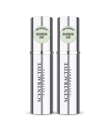 CA Perfume Impression of Emra Bourbon Oak For Men Fragrance Concentrated Long Lasting Eau de Parfum Spray Refillable Glass Atomizer Bottle 0.17 Fl Oz/5ml-X2 EMRA BOURBON OAK 0.34 Fl Oz (Pack of 1)