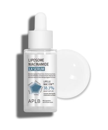 APLB Liposome Niacinamide LX Serum | LIPO LX NIAC CEN 38.3% 1.35 FL.OZ/Korean Skincare Efficient absorption Long lasting hydration Revitalize for gentle and improve skin texture