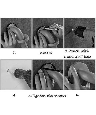 handrail Grab Rails Home Bathroom Safety Handicap Grab Bar Bathroom Grab Bar Shower Curved Handrail Elderly Disabled Toilet Safety Supp - Buy Online on GoSupps.com