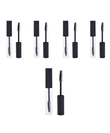 MILISTEN 5pcs Mascara Brush Empty Bottle eyelash mascara Eyelash Cream tube Refillable Bottle makeup eyeliner