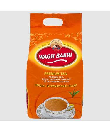 Wagh Bakri Premium Loose Black Tea 2LB Bag - Special International Blend