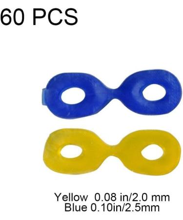 60 Pcs Dental Wedges Elastic Rubber Fixing Wedges Matrices Dam Composite Tooth Separator Dentistry Accessory Tools - Buy Online on GoSupps.com