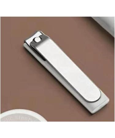 UNbit Nail Clipper Stainless Steel Nail Clipper with Anti Splash Cover Trimmer Pedicure Care Nail Clippers Nail Supplies Professional - Buy Online on GoSupps.com