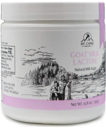 Mt. Capra Goat Milk Lactose Powder - 13.8 oz | Boosts Lactobacillus Acidophilus Growth for Gut Health - Buy Online on GoSupps.com