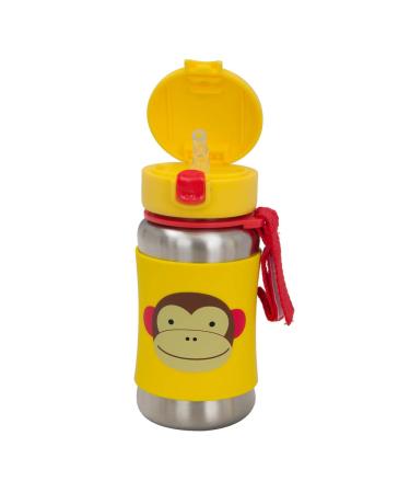 Skip Hop Stainless Steel Sippy Cup with Straw - Monkey Design - Buy Online on GoSupps.com