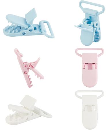 CHGCRAFT 30S Eco-Friendly Plastic Schnuller Halter Clip - DIY Dummy Clips for Bei ring Leine and L tzchen | International Shipping - Buy Online on GoSupps.com