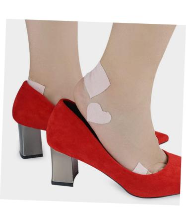 UKCOCO 50 Sheets Flannel Footsticker Shoe Pads Corn Cushions Glass Milk Bottle Forefoot Pads Feet Callus Pads Breathable Foot Pads Metatarsal Pads of Foot of Feet Care Pink Insole - Buy Online on GoSupps.com