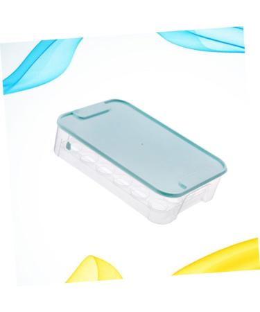 GLEAVI 1pc Kitchen Home Case Shop Egg Eggs Cover Blue for Protective Stackable with Storage Container Blue 32*21.5cm - Buy Online on GoSupps.com