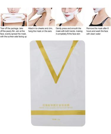 V Face Masks - V Line & Double Chin Reducer | Slimming & Lifting Anti-Wrinkle Facial Treatment (White Pack - Buy Online on GoSupps.com