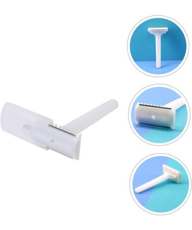 Frcolor 25pcs Disposable Skin Knife Razor - Wet/Dry Hair Remover & Double-Sided Body Hair Cutter Tool for Men - Efficient Leather Shaving Sweeper - Buy Online on GoSupps.com