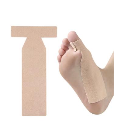 seaNpem Turf Toe Straps -Heavy Duty Moleskin Brace for Big Toe Injuries - Self Adhesive Toe Straighteners - 5 Pcs