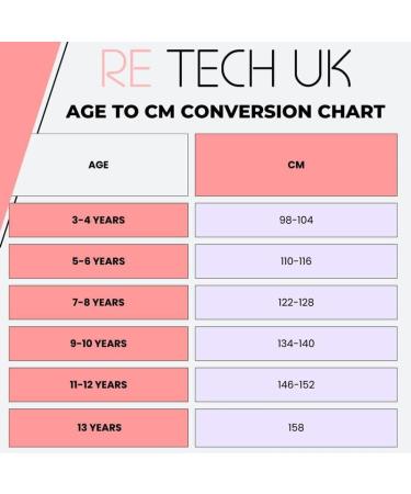 Re Tech UK Girls Leggings for Gymnastics Dance & Ballet - Shiny Footless Neon Stretch 9-10 Years Black - International Shipping Available - Buy Online on GoSupps.com