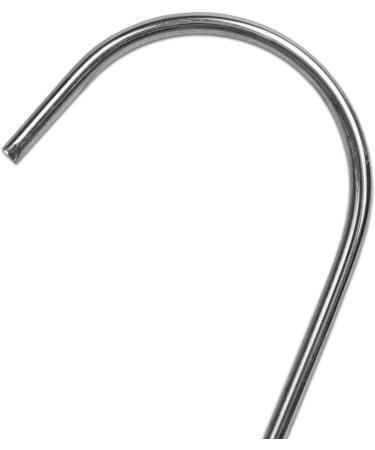 10 Pieces Stainless Steel Smoking Hooks - 17 cm Meat Hooks for Perfect BBQ & Grilling - International Shipping Available - Buy Online on GoSupps.com