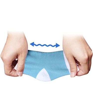 Beavorty Floral Hair Wreath for Women Features Socks for Women moisturizing Foot Sleeve Lotion Socks Spa Vented Moisturising Socks Toe Recovery Socks Open Toe Blue Gloves Heel Men and Women - Buy Online on GoSupps.com