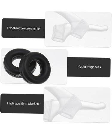 Minkissy Nasal Cushion Set - 3 Anti-Slip Covers for Glasses & Student Accessories - Black & White - 1.5x0.7cm - Buy Online on GoSupps.com