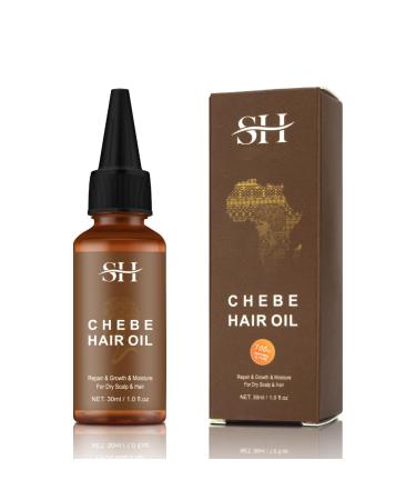 100% Natural Chebe Hair Oil-gowwim Chebe Oil Made with Authentic Chebe Powder From Chad Hair Loss Treatment Relieves Itchy Scalp.